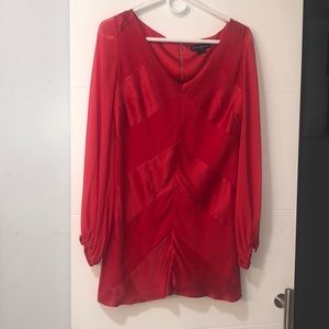 red cocktail dress Guess by Marciano